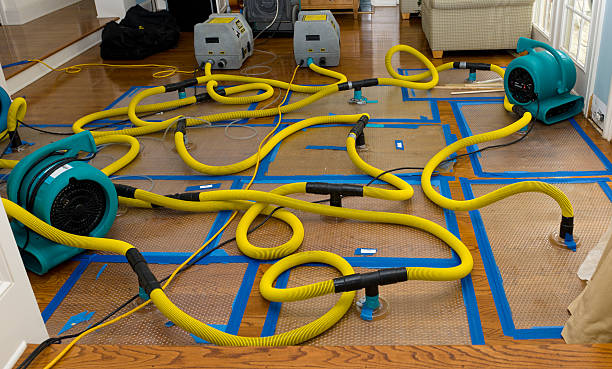 Professional Flood Damage Restoration technician working in Beaverton, OR